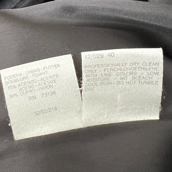 MaxMara Dark Grey Coat w/ Belt - Picture 2 of 14